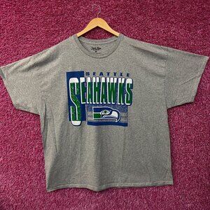 NFL Junk Food Seattle Seahawks Gray Tshirt Size 2XL